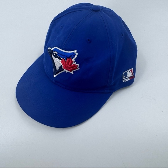MLB Blue Toronto Blue Jays‎ Cap W/ Velcro Adjustable Strap - Picture 3 of 7